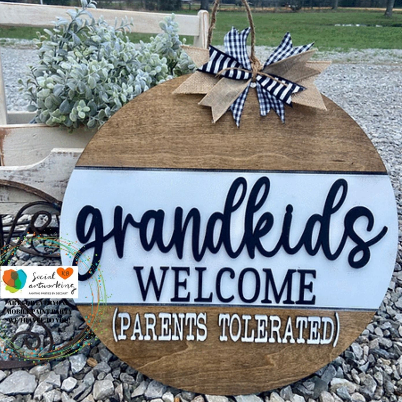 Grandkids Welcome Parents Tolerated