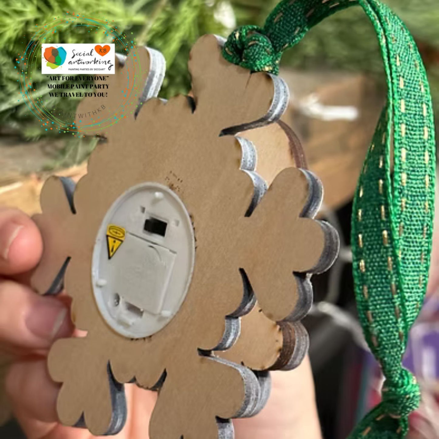 Snowman Tealight Ornament