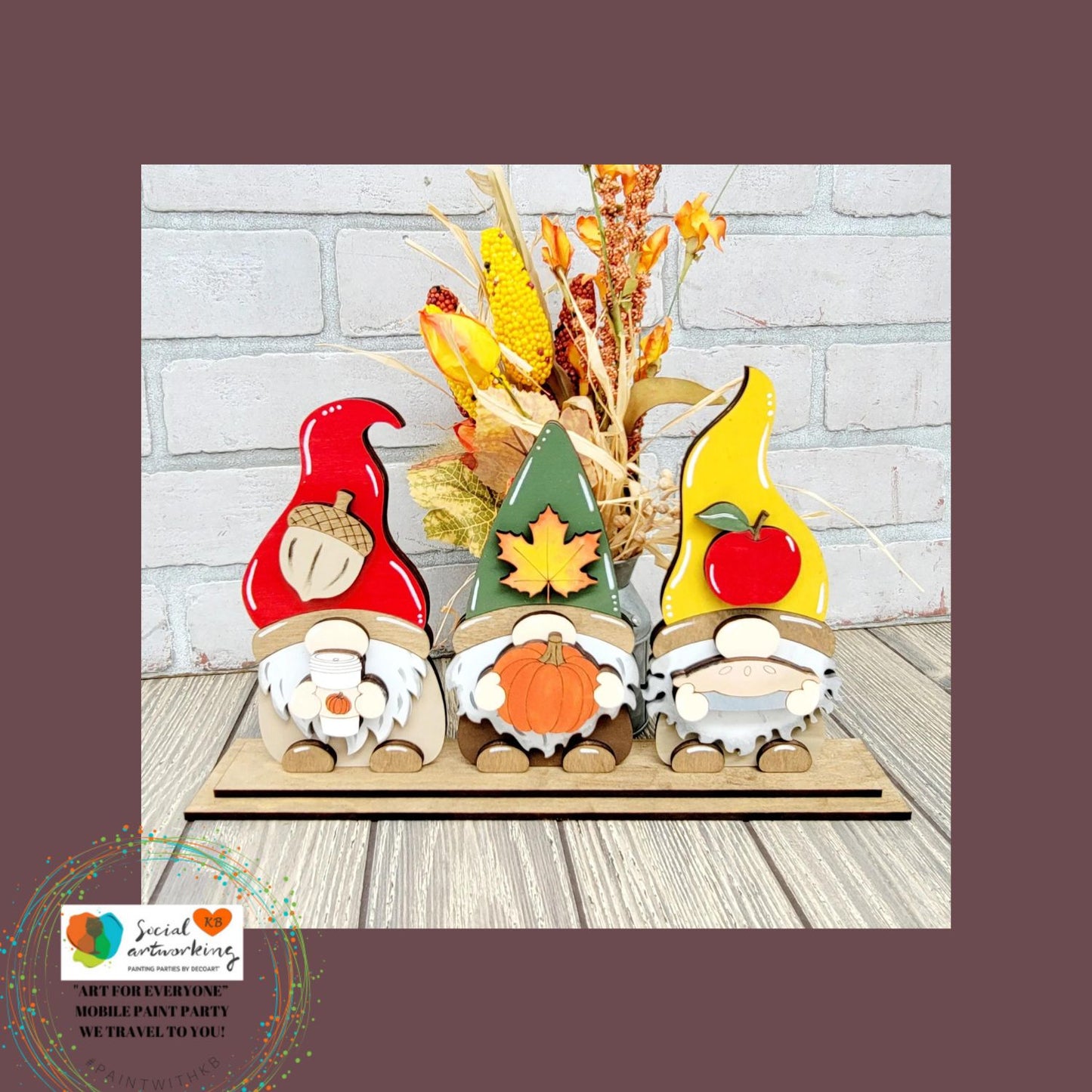 Fall Gnomes Standing