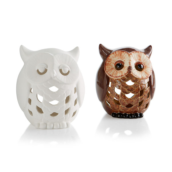 Owl Lantern Ceramic