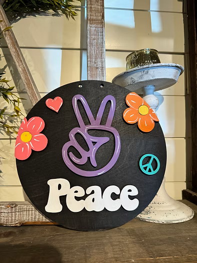 Peace Kids Sign