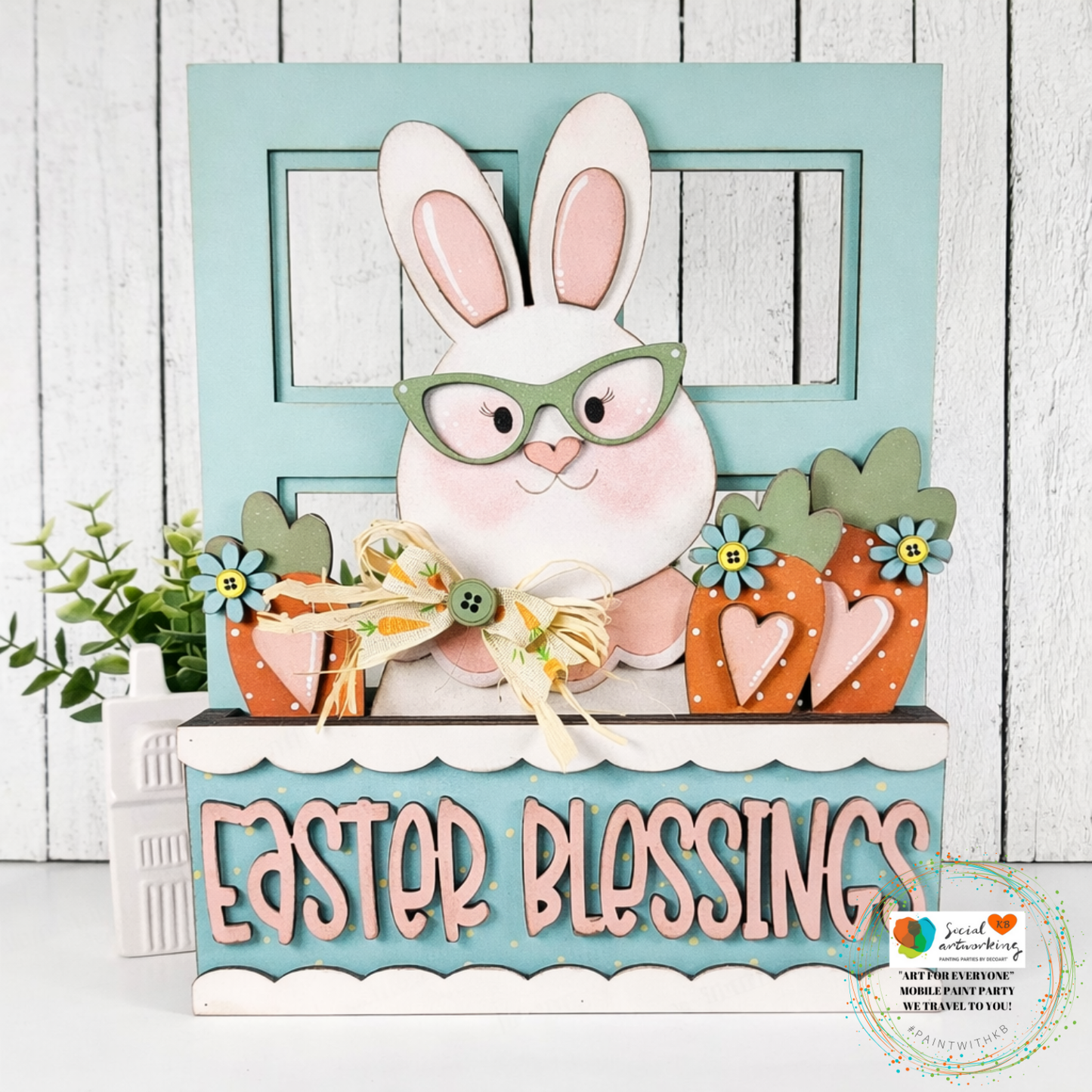 Easter Blessings Window Box