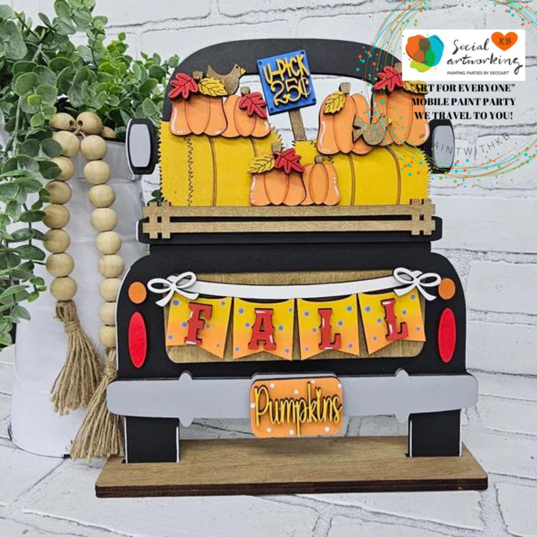 Fall Pumpkins Truck
