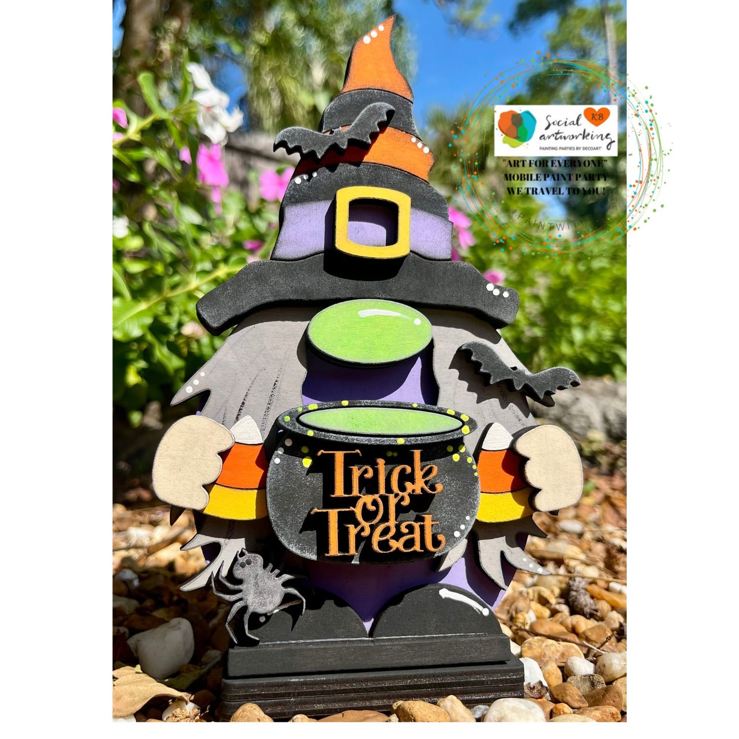 Witch Gnome Shelf Sitter