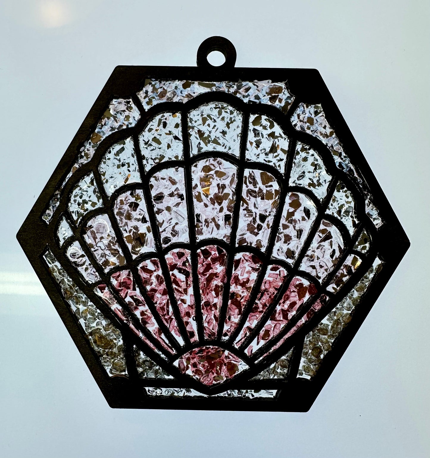 Faux Stain glass Shell
