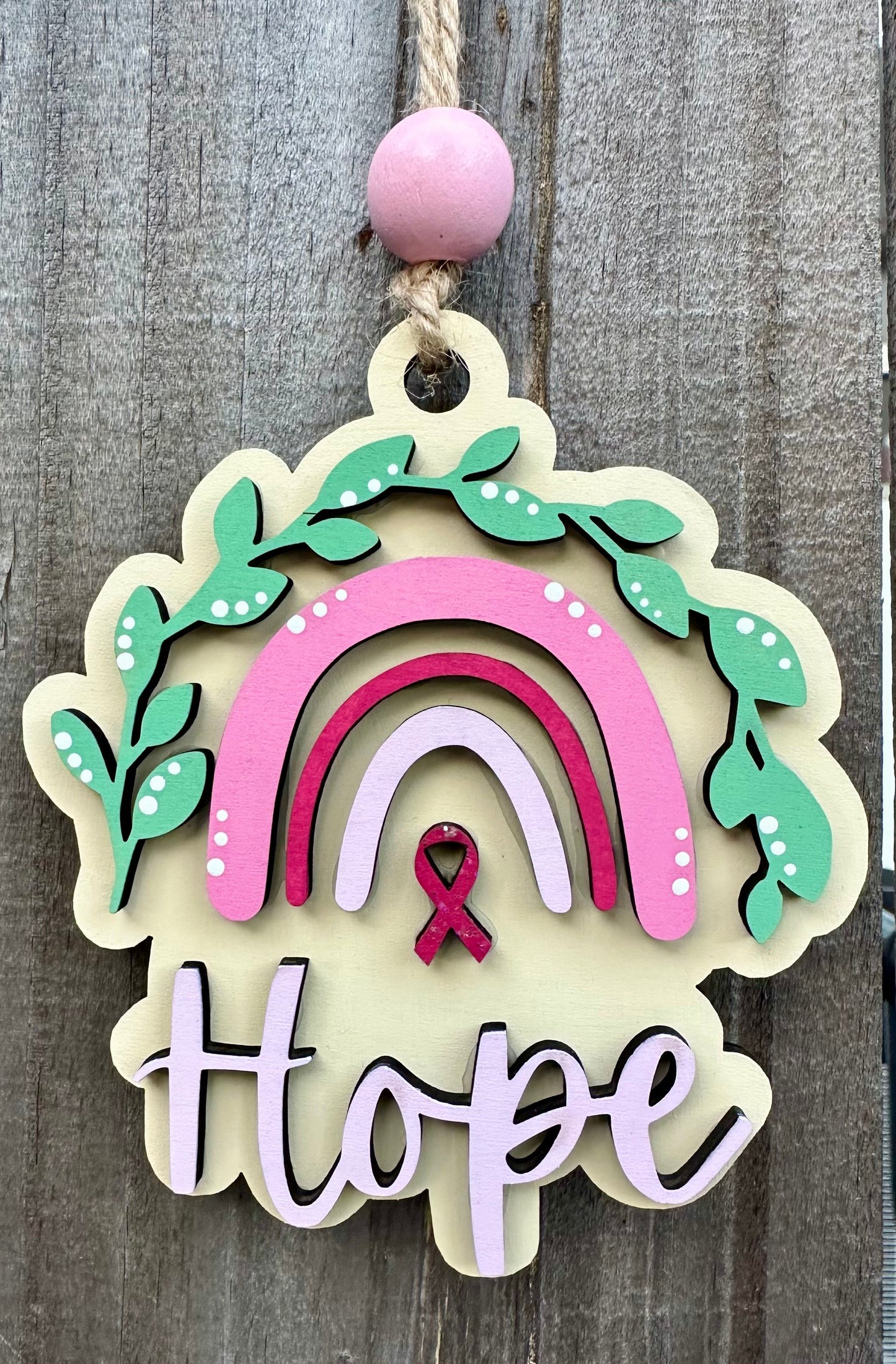 Hope Ornament 2-D - 4" in size