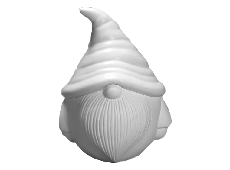 Gnome Jar Ceramic