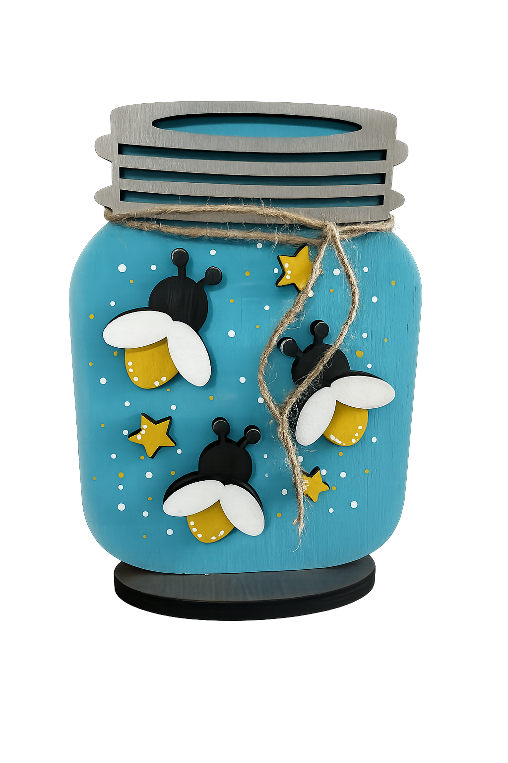 Firefly Mason Jar Stand Alone