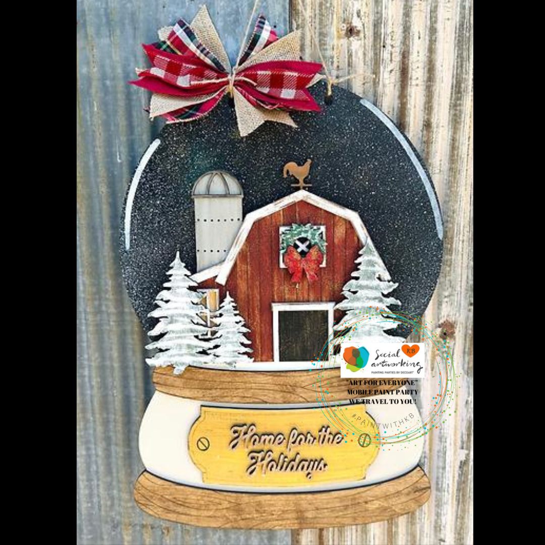 Home for the Holidays Snowglobe