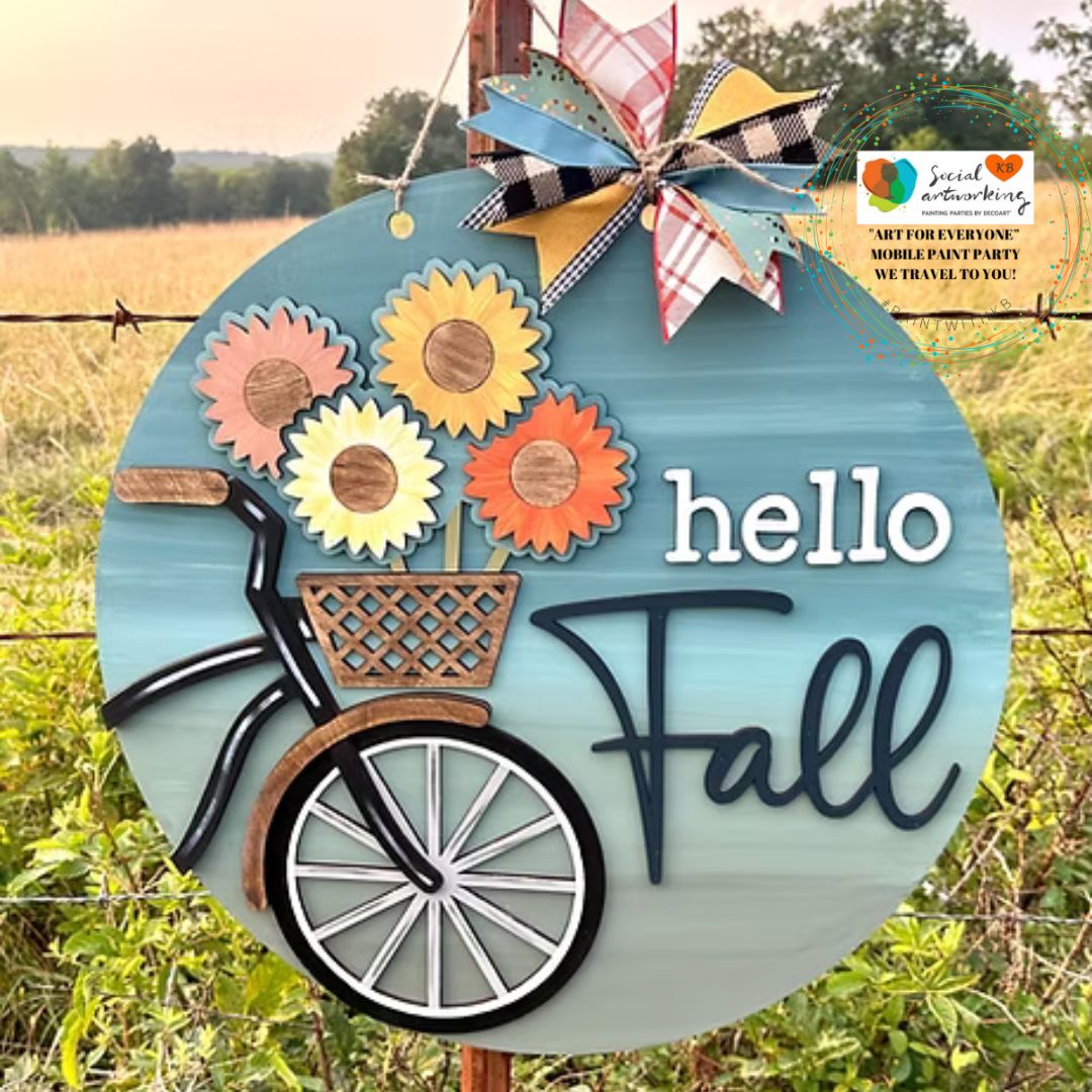 Fall Sunflower Hello