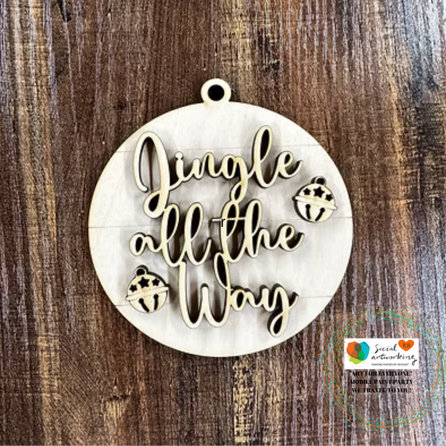 Jingle all the Way Ornament