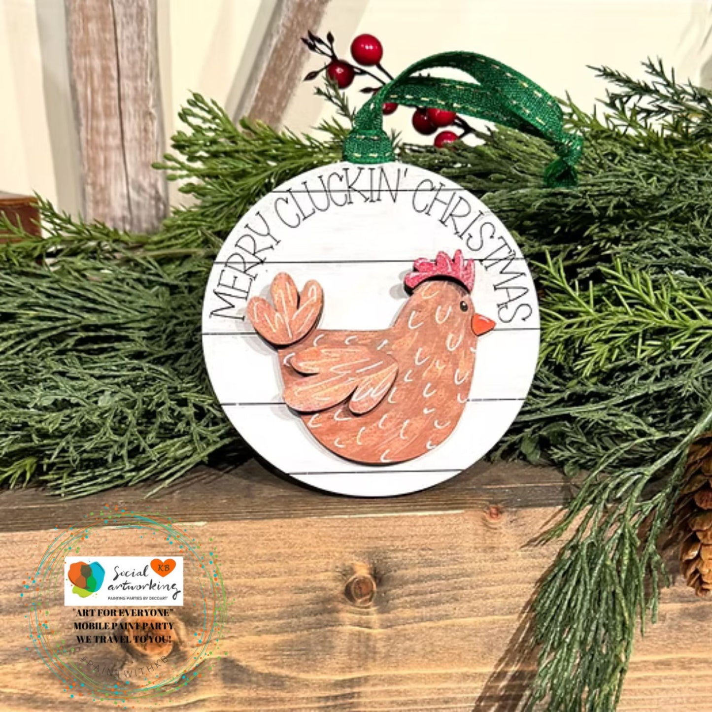 Merry Cluckin' Christmas