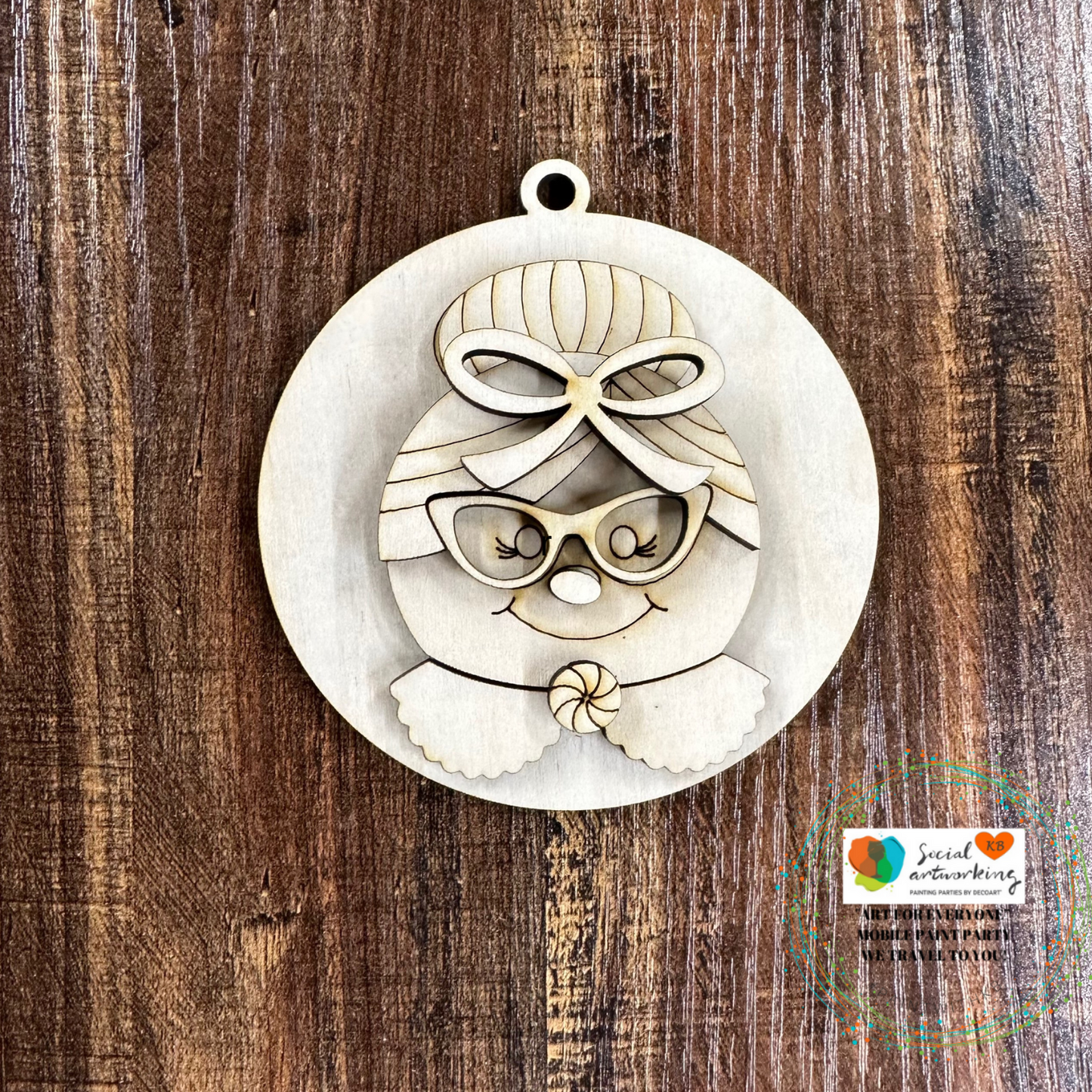 Mrs.Claus Ornament