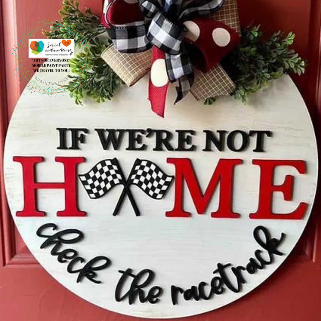 If we're not home check the racetrack