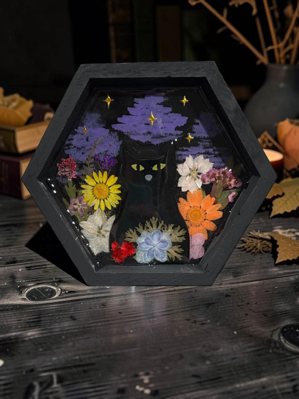 Avenir West Clubhouse Fall & Holiday Resin Shadow Box  Wed Oct 28th @6:30 PM Fall & Holiday Resin Shadow Box