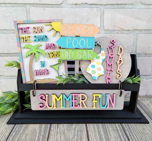 Summer Fun- Interchangeable Inserts