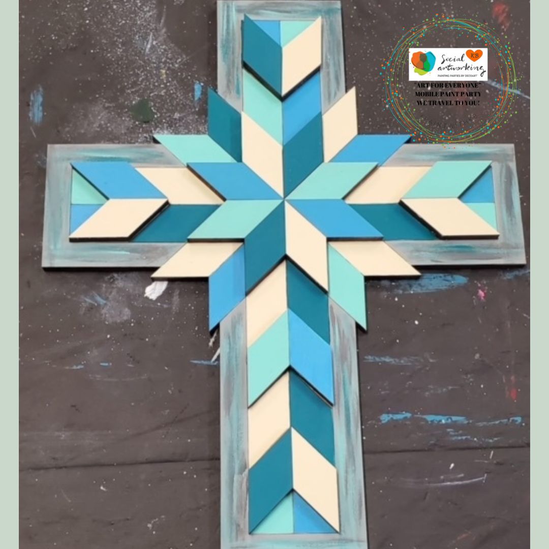3d Barn Quilt Cross