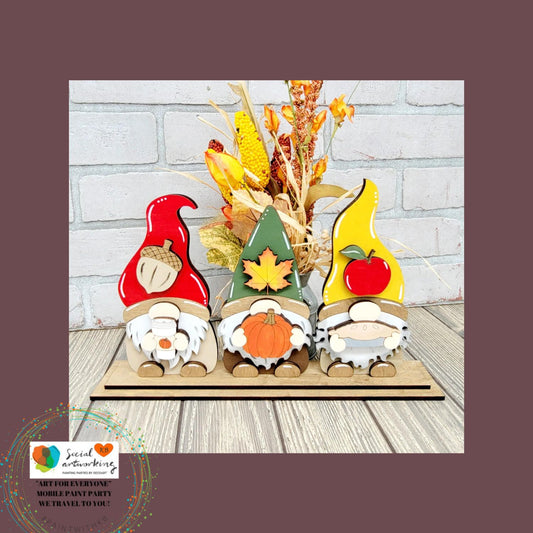 Fall Gnomes Standing