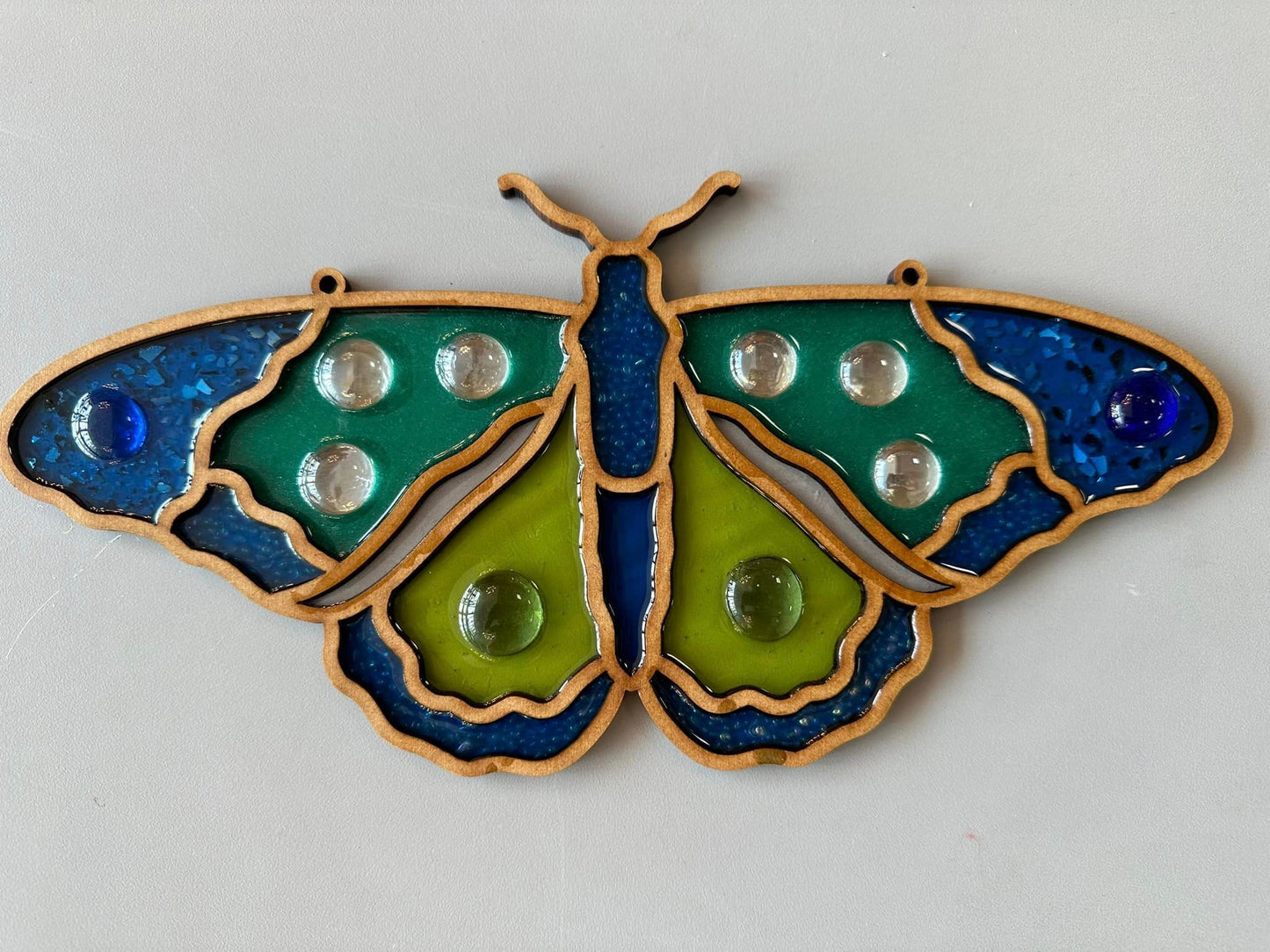 Faux Stain glass Butterfly