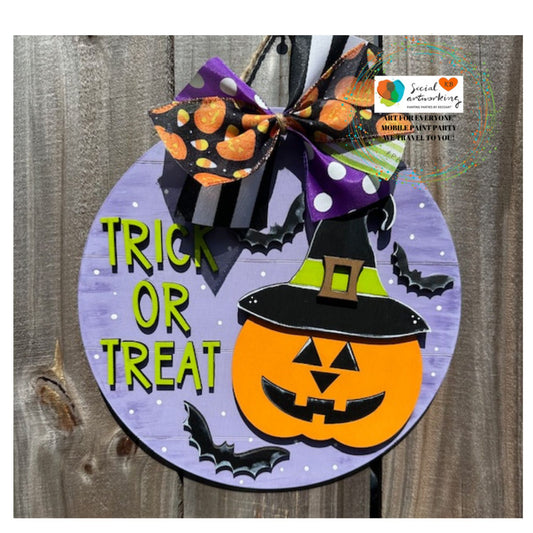 Trick or Treat Door Hanger