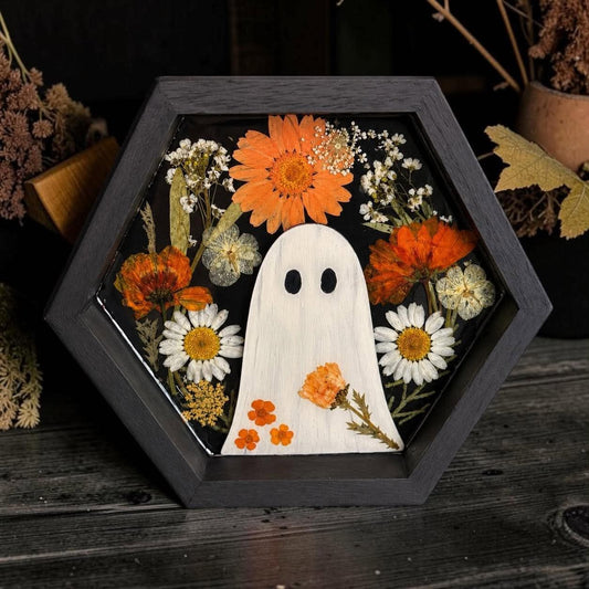 Fall & Halloween Resin Shadow Box