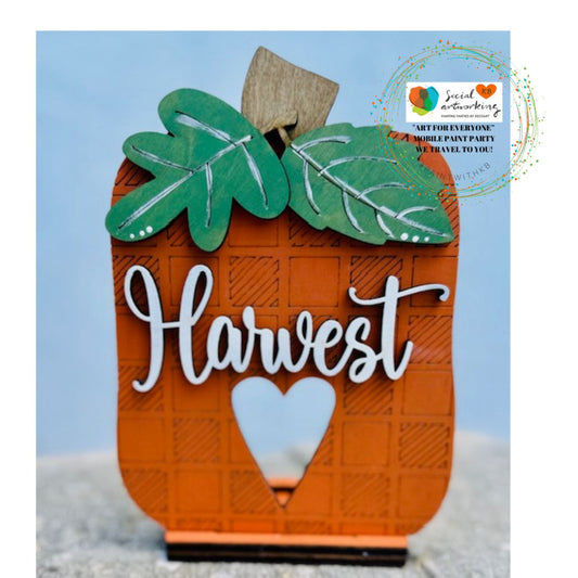 Harvest Pumpkin Tealight Holder