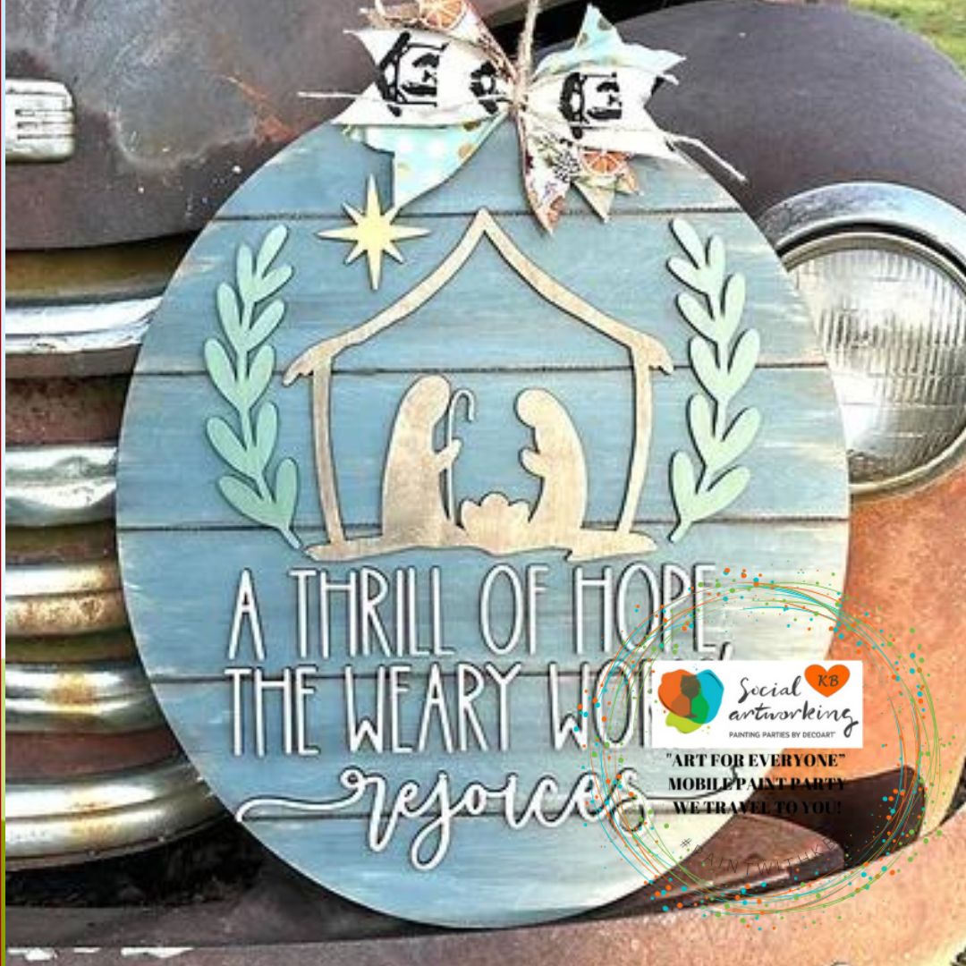 A Thrill of Hope, The Weary World rejoices