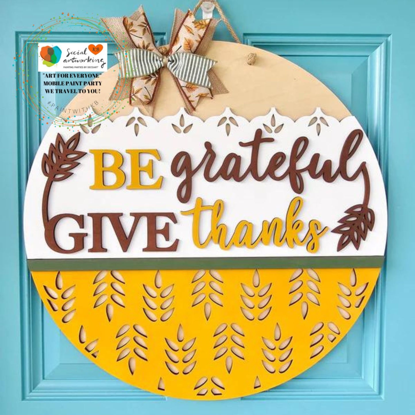 BE grateful GIVE thanks