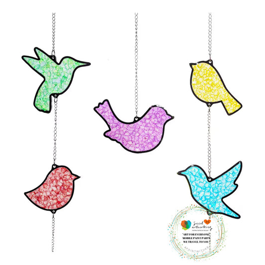 Bird Mobile Suncatcher