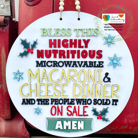 Bless This Highly Nutritious Microwavable Mac & Cheese Dinner and the People Who Sold It On Sale AMEN