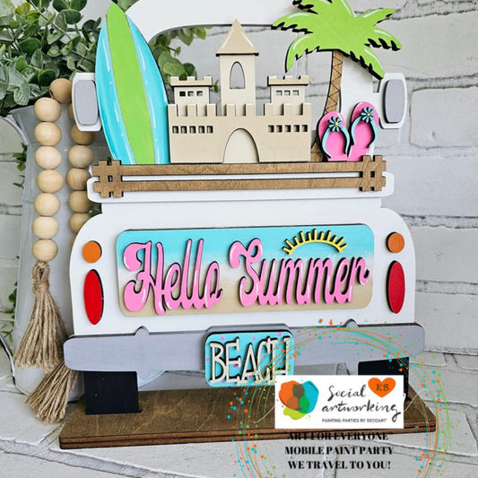 Hello Summer Beach Truck