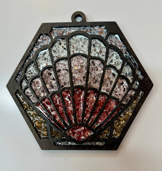 Faux Stain glass Shell