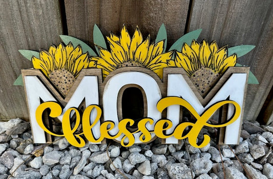 Sunflower MOM Shelf Sitter