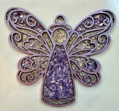 Faux Stain glass Angel