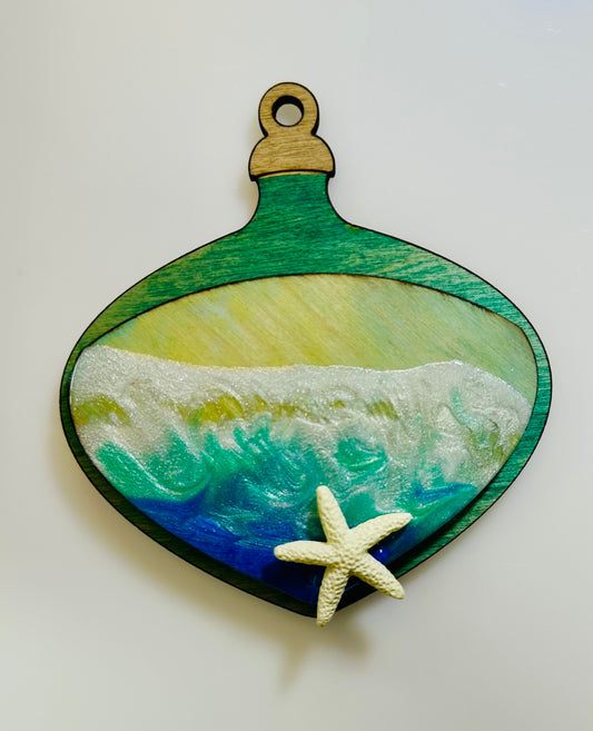 UV Resin Bauble shape Ornament