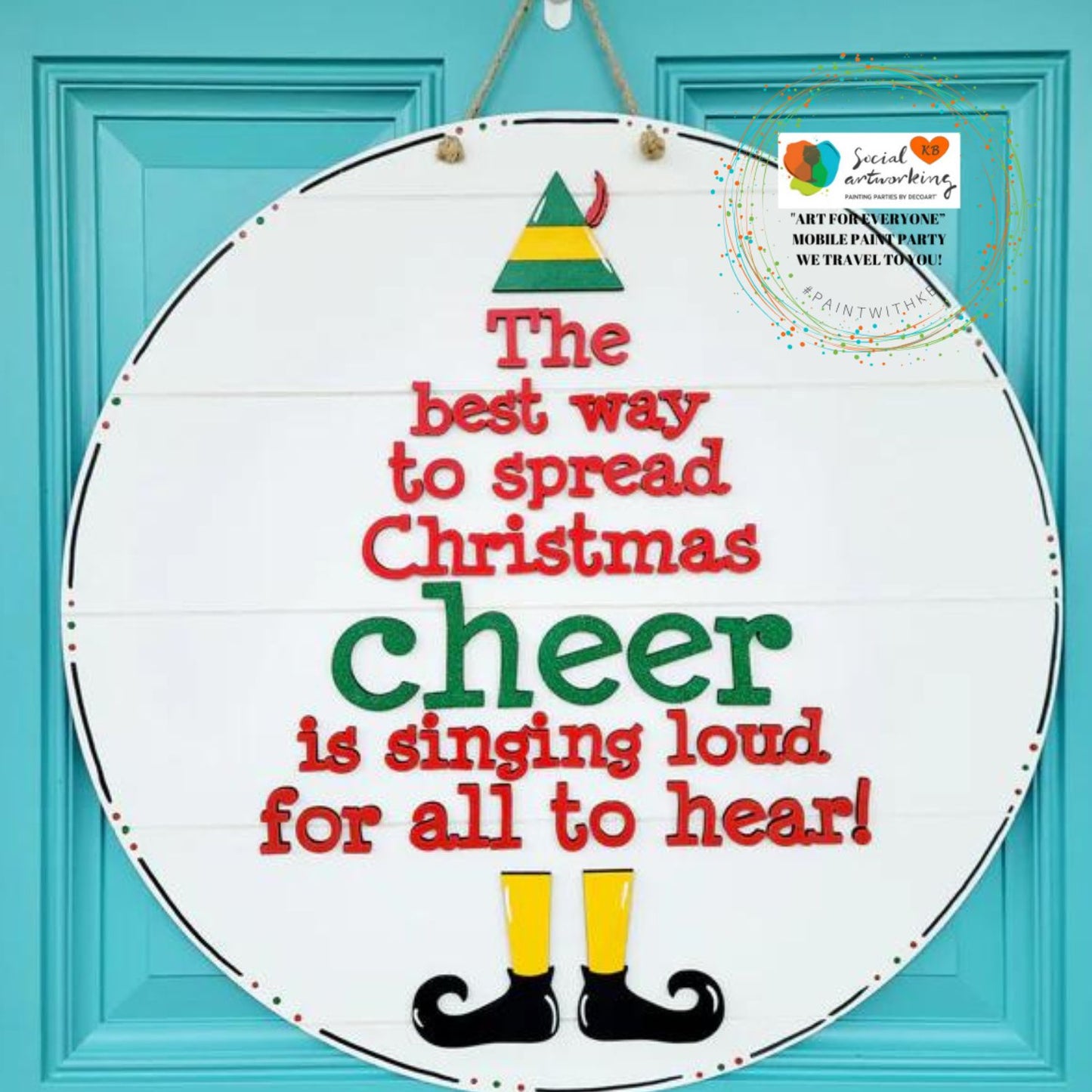 The best way to spread Christmas cheer is singing loud for all to hear!