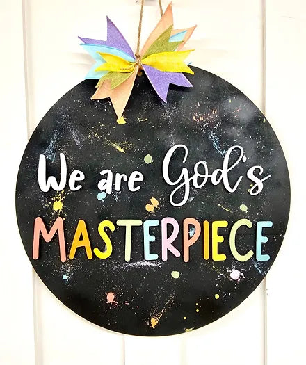 We are Gods Masterpiece