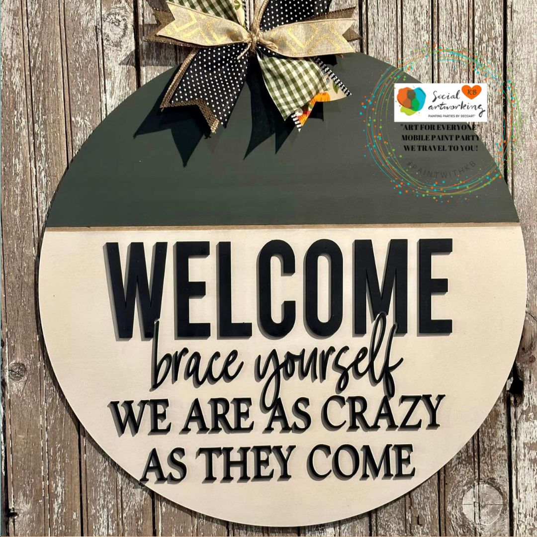 Welcome brace yourself We are As Crazy As They Come
