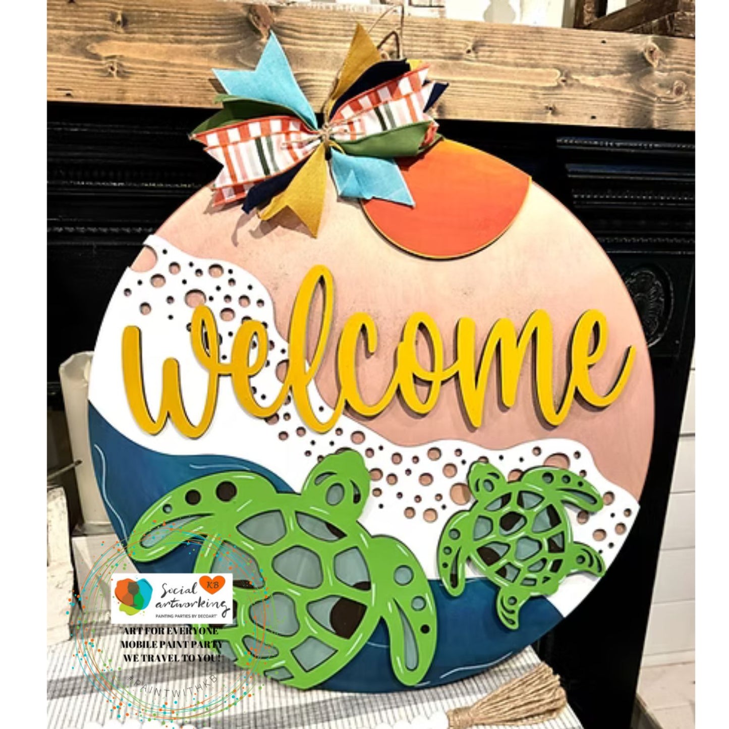 Welcome Sea Turtle Waves