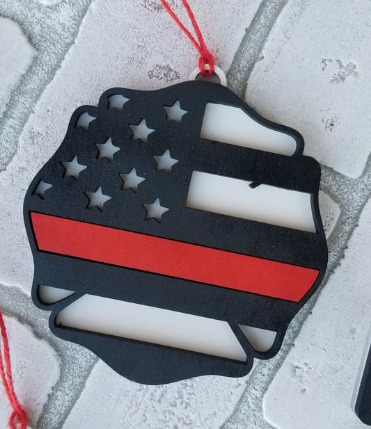 First Responder Badge Ornament