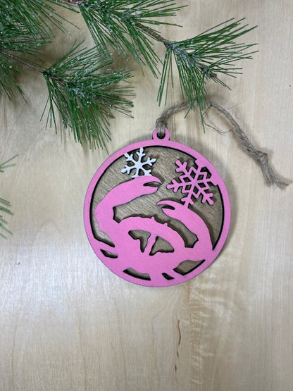 Sea Creature Set of 6 3D Layered Ornaments