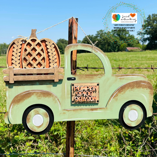 Pumpkin Spice Season Truck