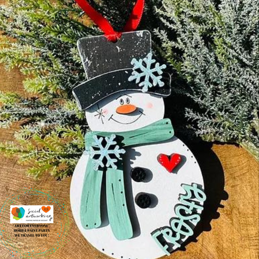 Frosty Snowman Ornament