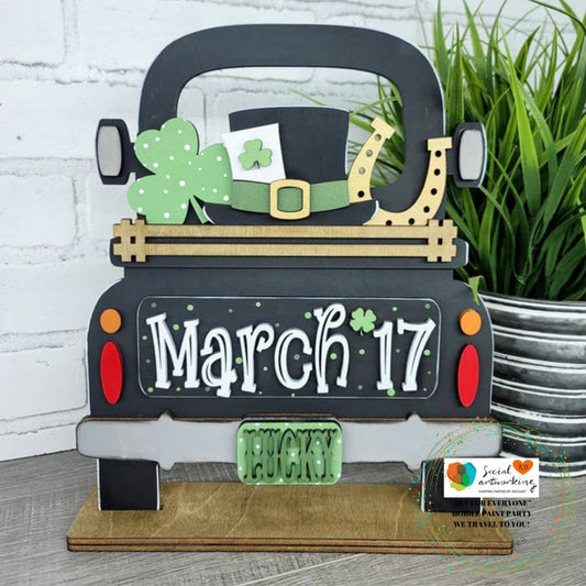 St Pats Day Truck