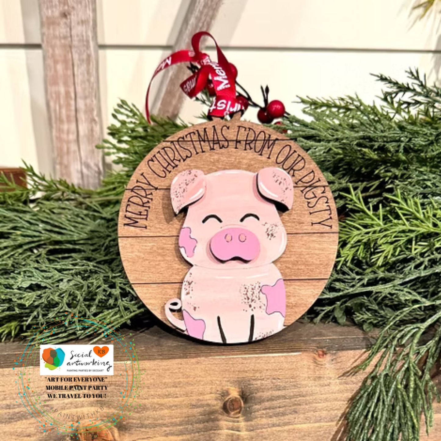 Merry Christmas from our pigsty