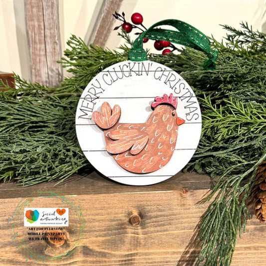 Merry Cluckin' Christmas
