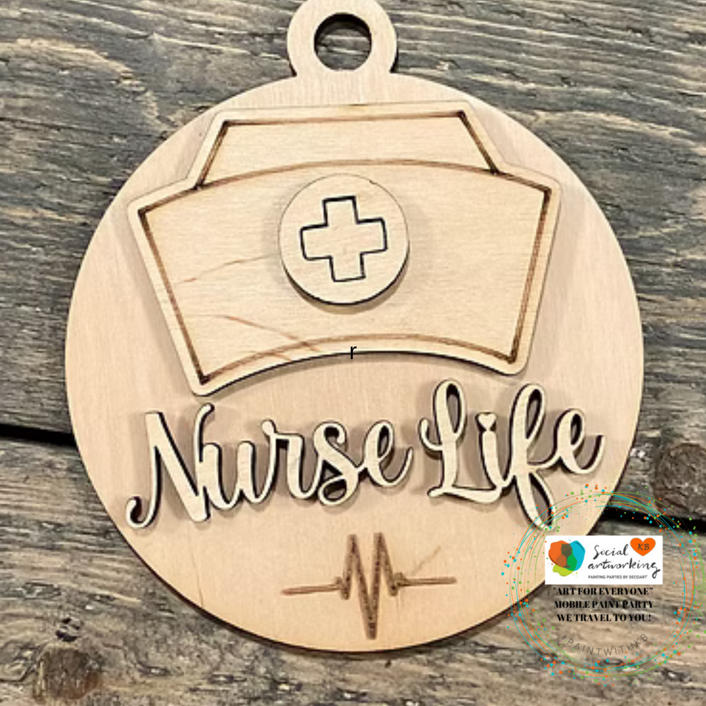 Nurse Life Hat Ornament