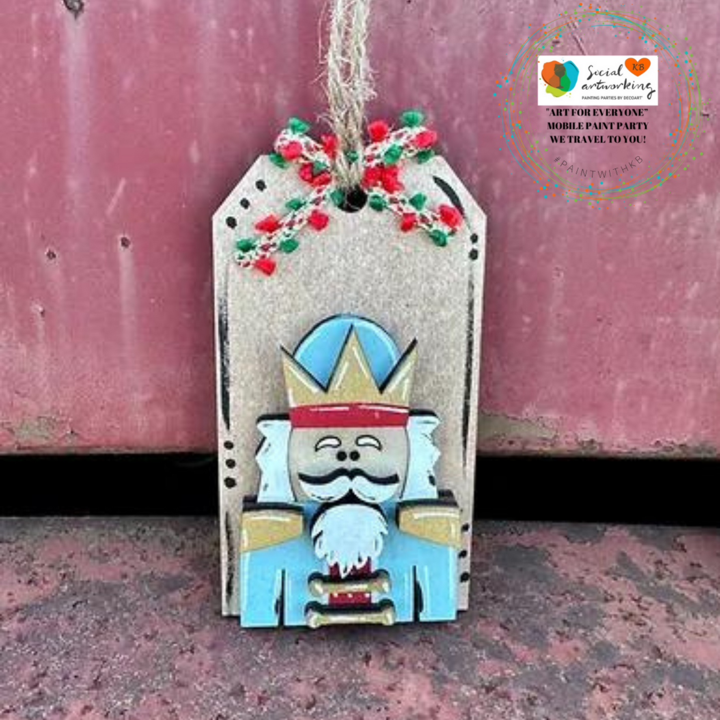 Nutcracker Tag Ornament