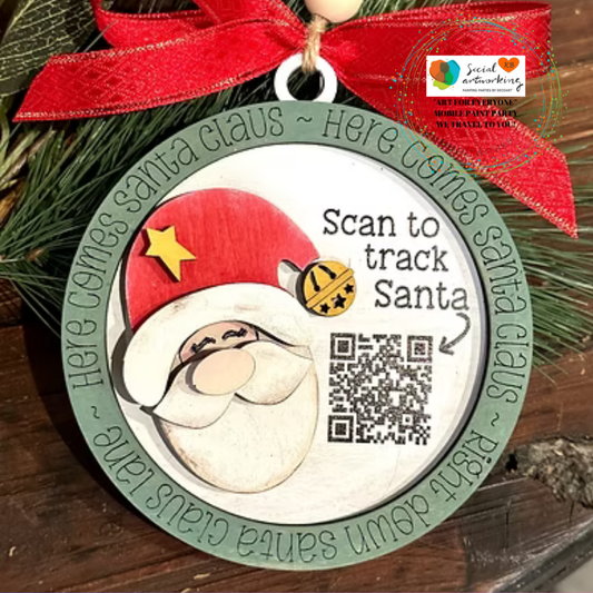 Santa Tracker Ornament