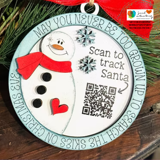 Snowman Santa Tracker